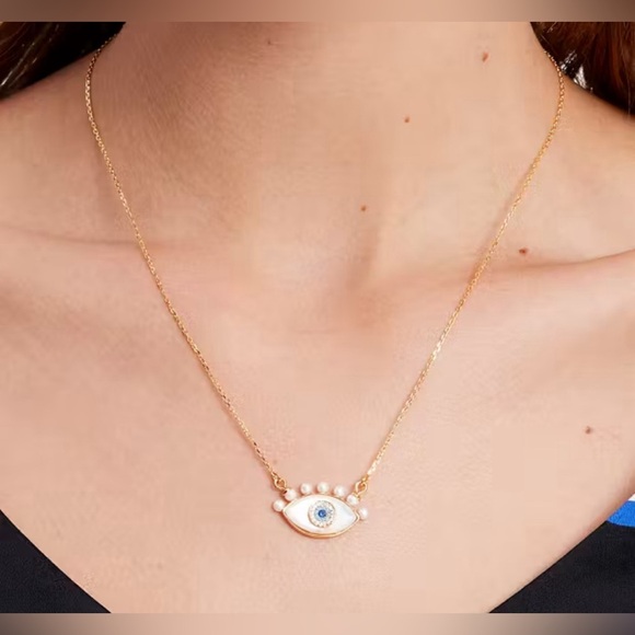 Kate Spade Evil Eye Pendant Necklace - Picture 3 of 6